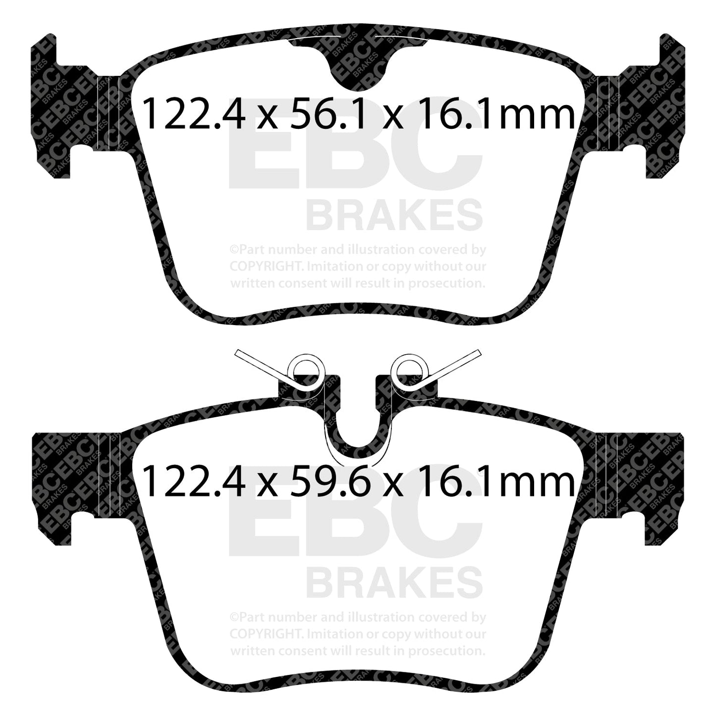 EBC Brakes Pad  and  Disc Kit (PD01KR999)