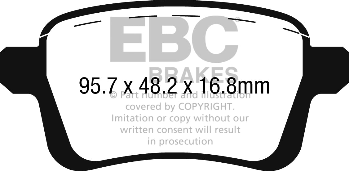 EBC Brakes Pad and Disc Full vehicle Kit (PD40K2469)