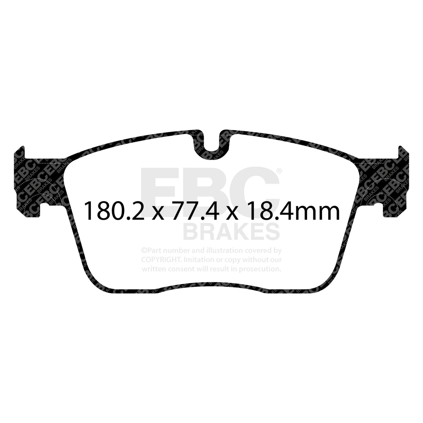 EBC Brakes Pad and Disc Kit (PD08KF681)