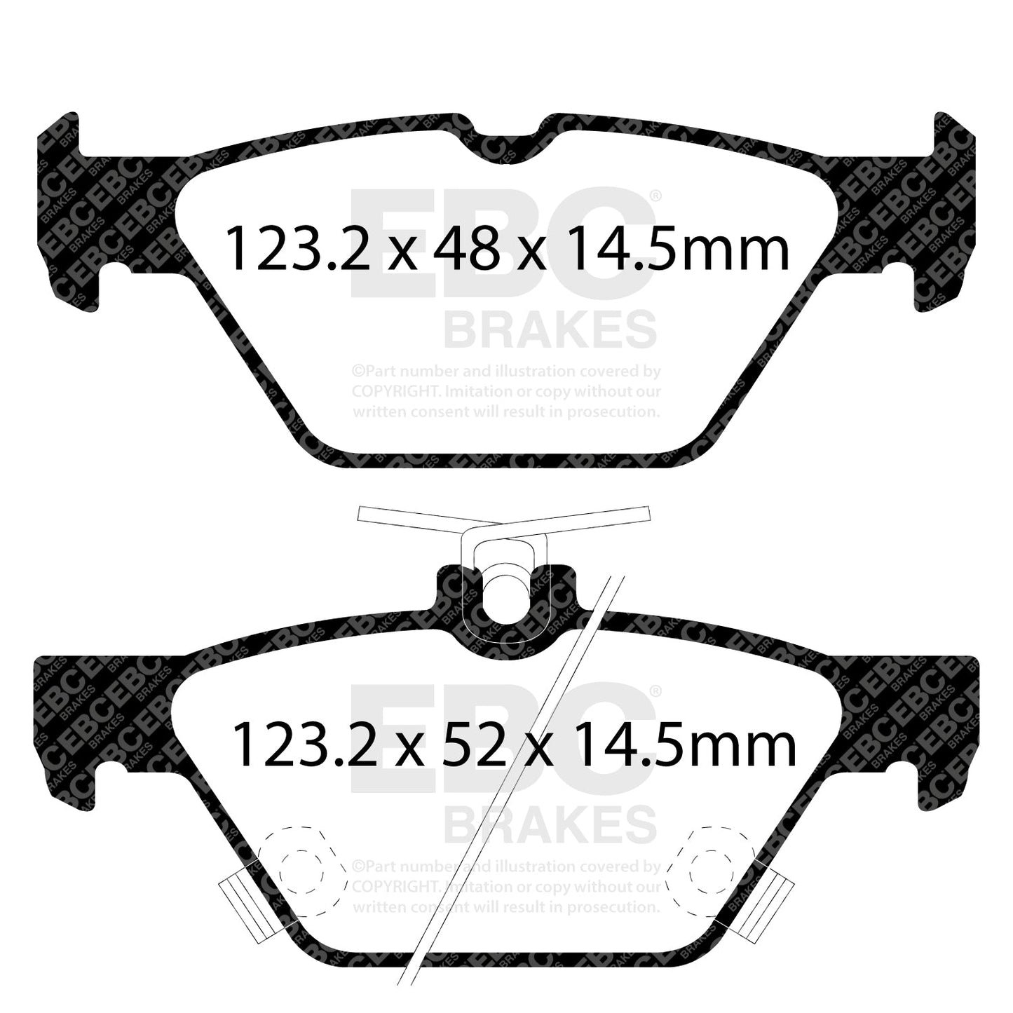 EBC Brakes Pad and Disc Kit (PD11KR651)
