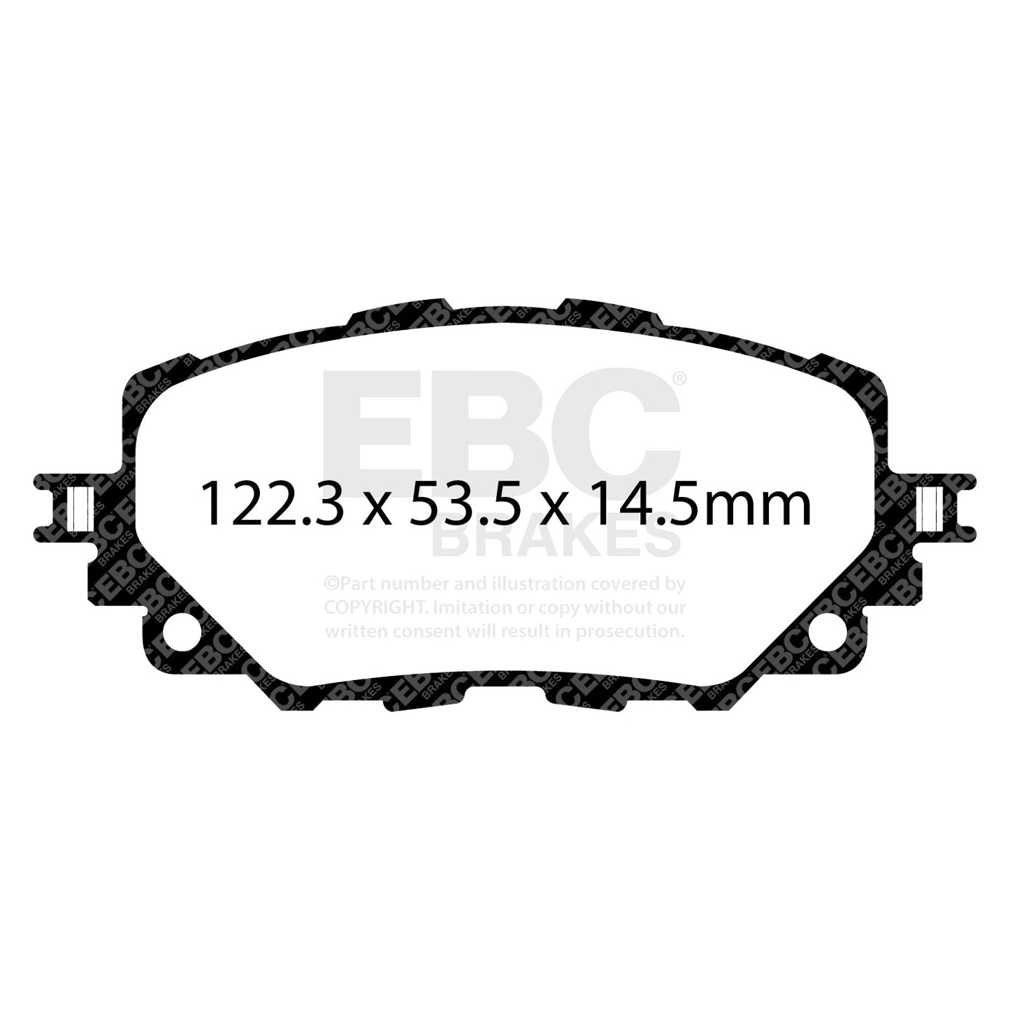 EBC Brakes Pad and Disc Kit (PD03KF1521)