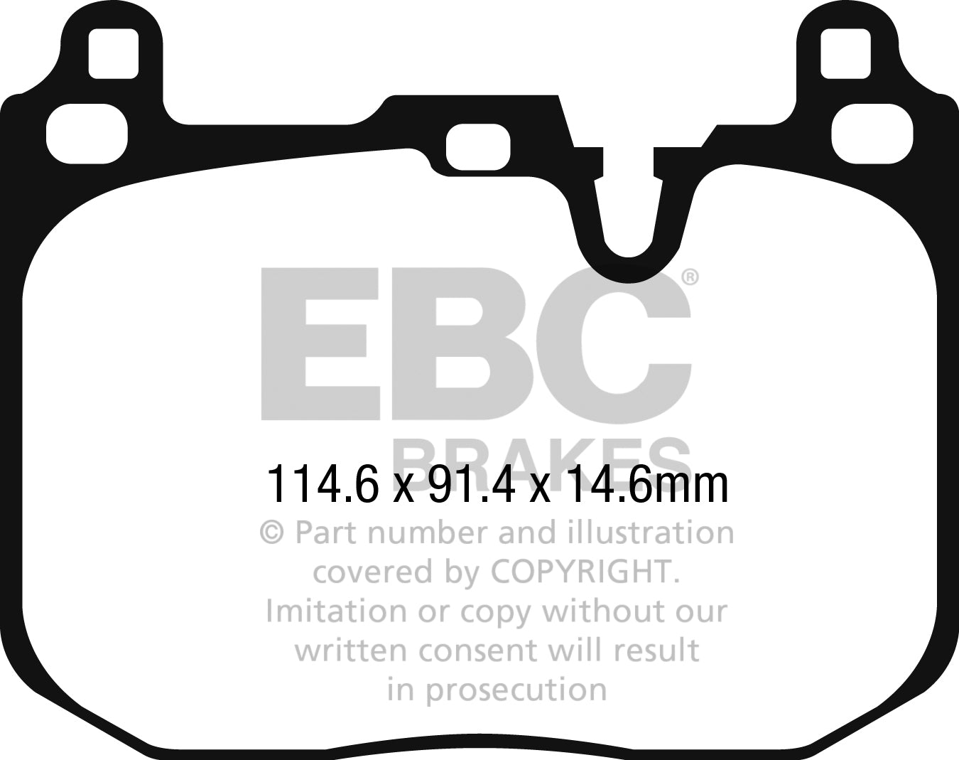 EBC Performance Pack Pad & Line Kit with Orangestuff Pads (PLK1975R)