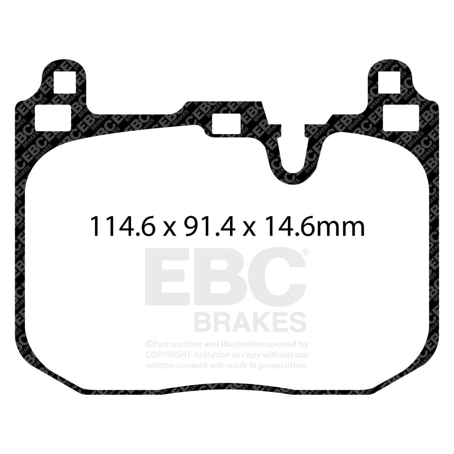 EBC Brakes Pad and Disc Kit (PD15KF1340)