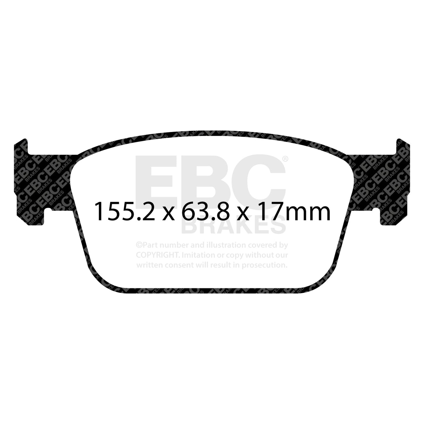 EBC Brakes Pad and Disc Kit (PD03KF1529)