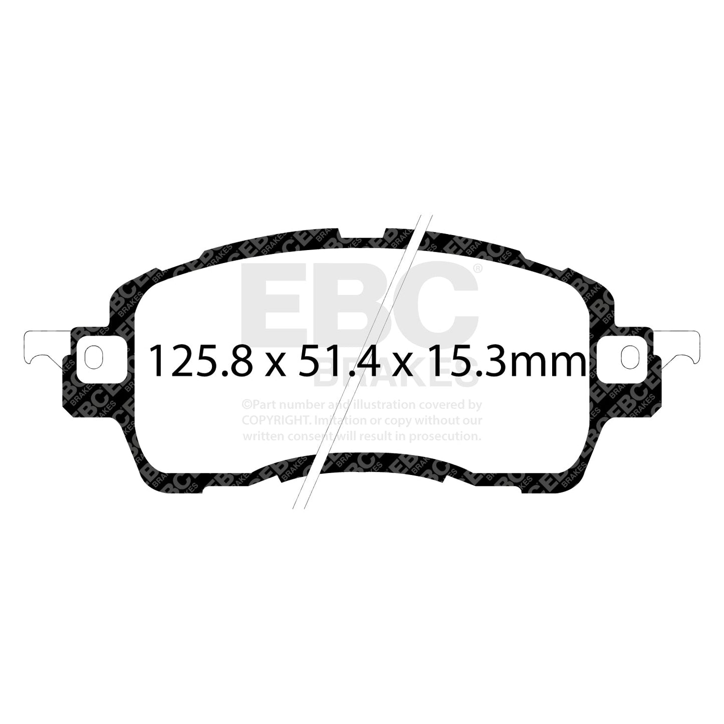 EBC Brakes Pad and Disc Kit (PDKF2395)