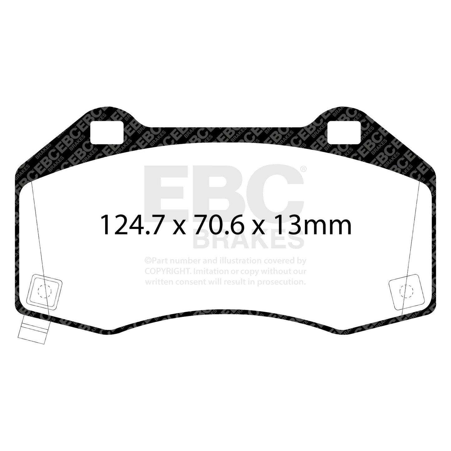 EBC Brakes Pad and Disc Kit (PDKF2466)