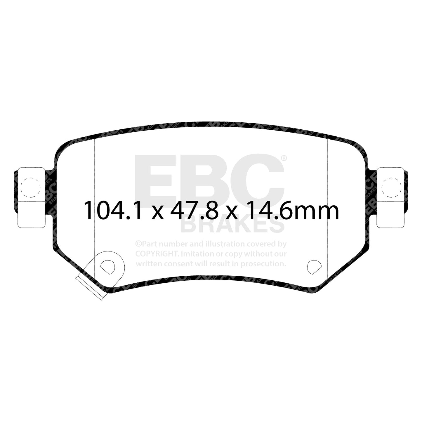 EBC Brakes Pad and Disc Kit (PD03KR929)