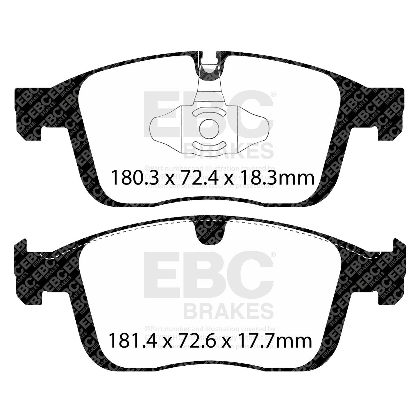 EBC Brakes Pad and Disc Full vehicle Kit (PD40K2452)