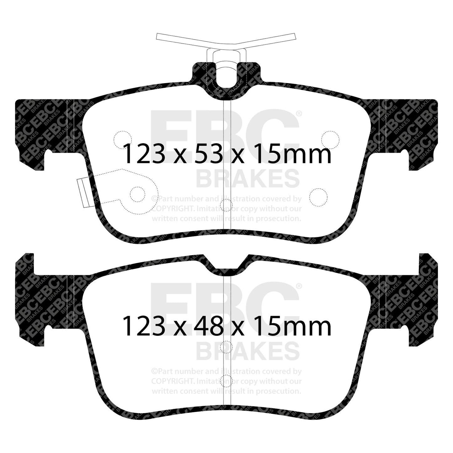 EBC Brakes Pad  and  Disc Kit (PD01KR909)