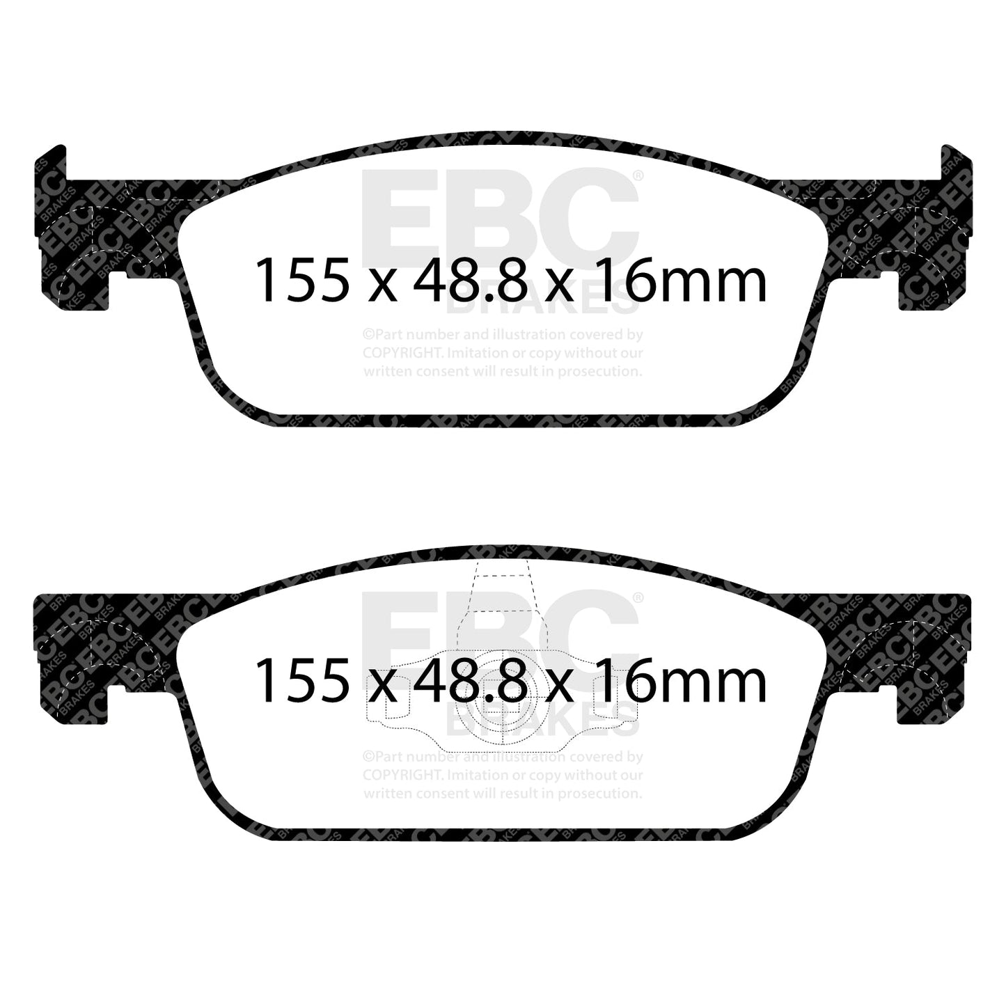 EBC Brakes Pad and Disc Kit (PDKF2415)