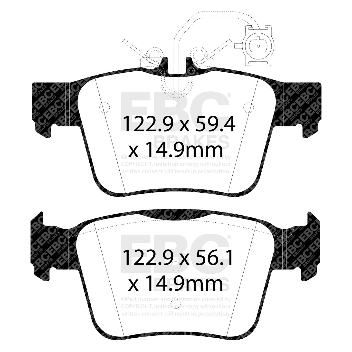 EBC Brakes Pad  and  Disc Kit (PD01KR914)