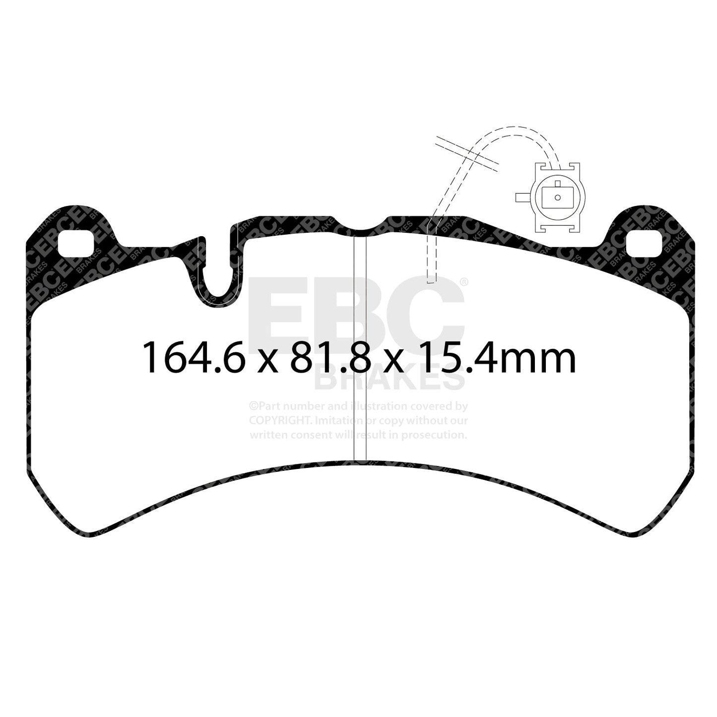 EBC Bluestuff NDX Trackday Brake Pad Set (DP52354NDX)