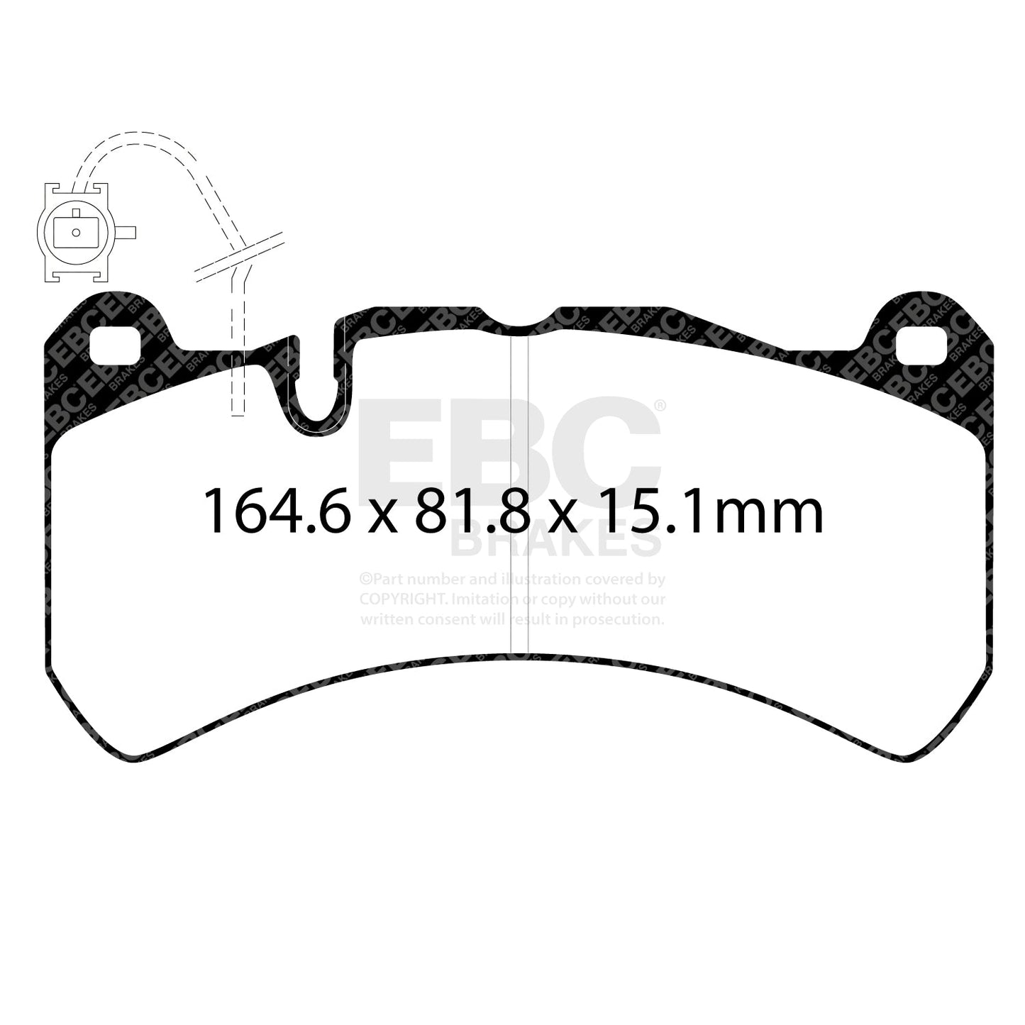 EBC Bluestuff Brake Pad 5000 Series TrackDay Set (DP52355NDX)