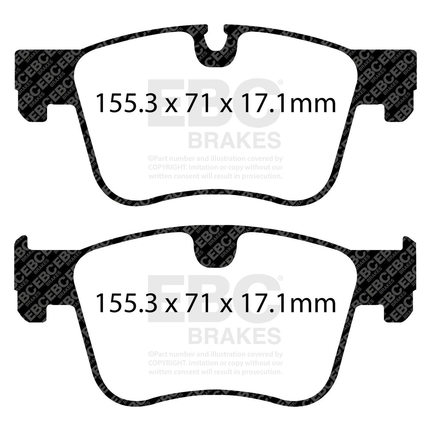 EBC Brakes Pad and Disc Kit (PD06KF753)