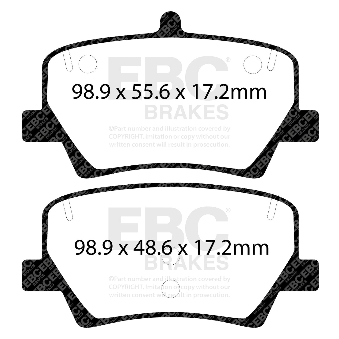 EBC Brakes Pad and Disc Kit (PD03KR1004)