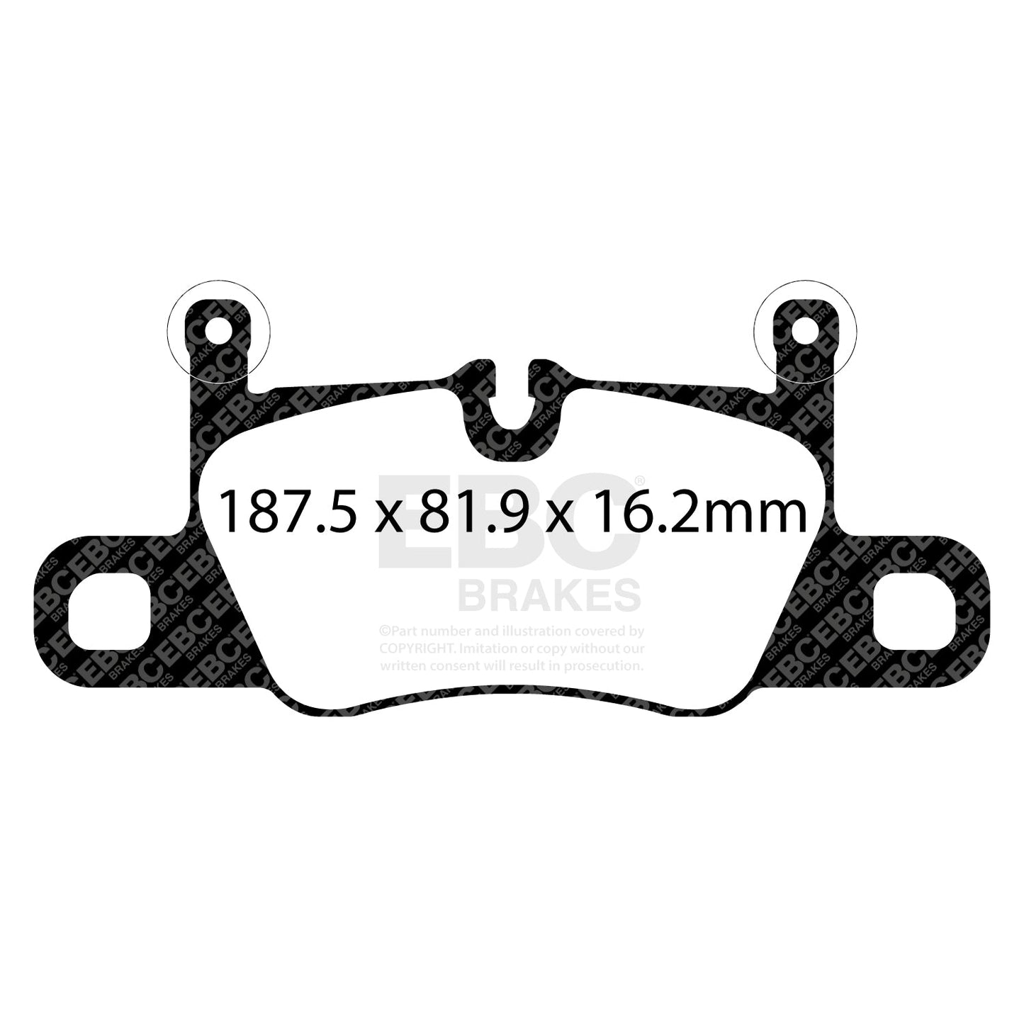 EBC Bluestuff NDX Trackday Brake Pad Set (DP52371NDX)