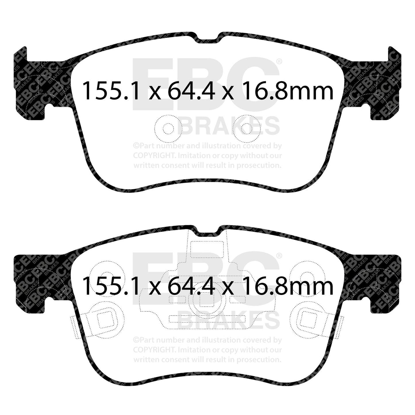 EBC Brakes Pad and Disc Kit (PD13KF902)