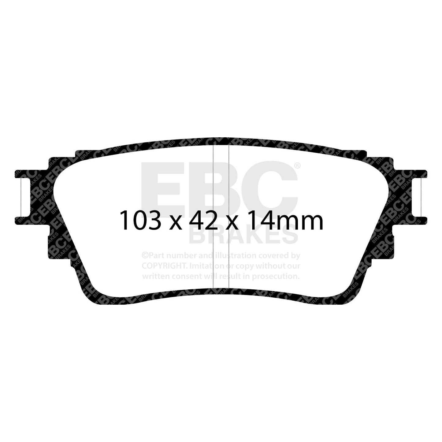 EBC Brakes Pad and Disc Kit (PD03KR1005)