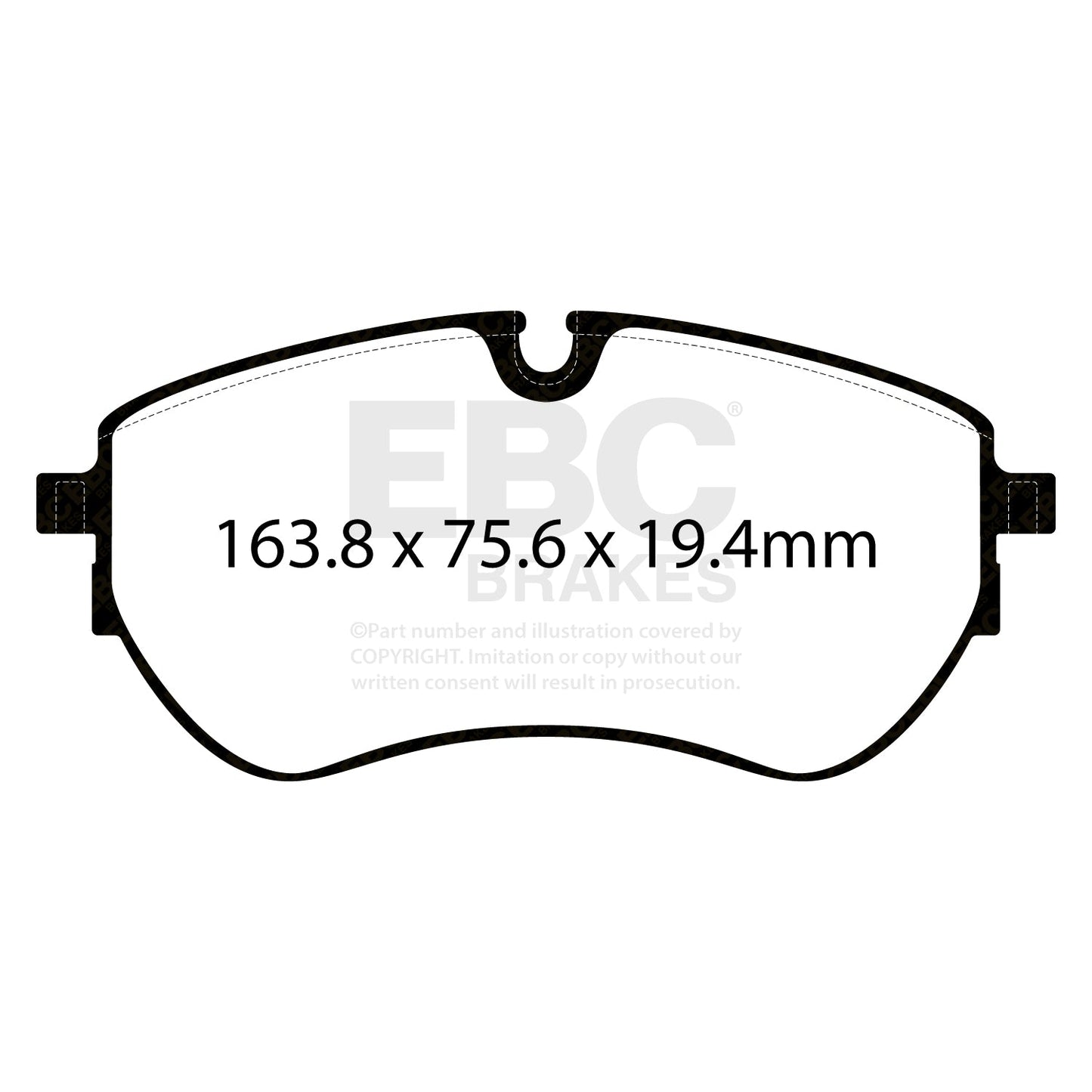 EBC Brakes Pad and Disc Kit (PDKF2438)