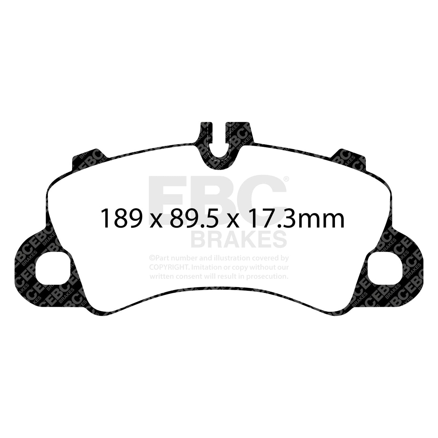 EBC Bluestuff NDX Trackday Brake Pad Set (DP52379NDX)