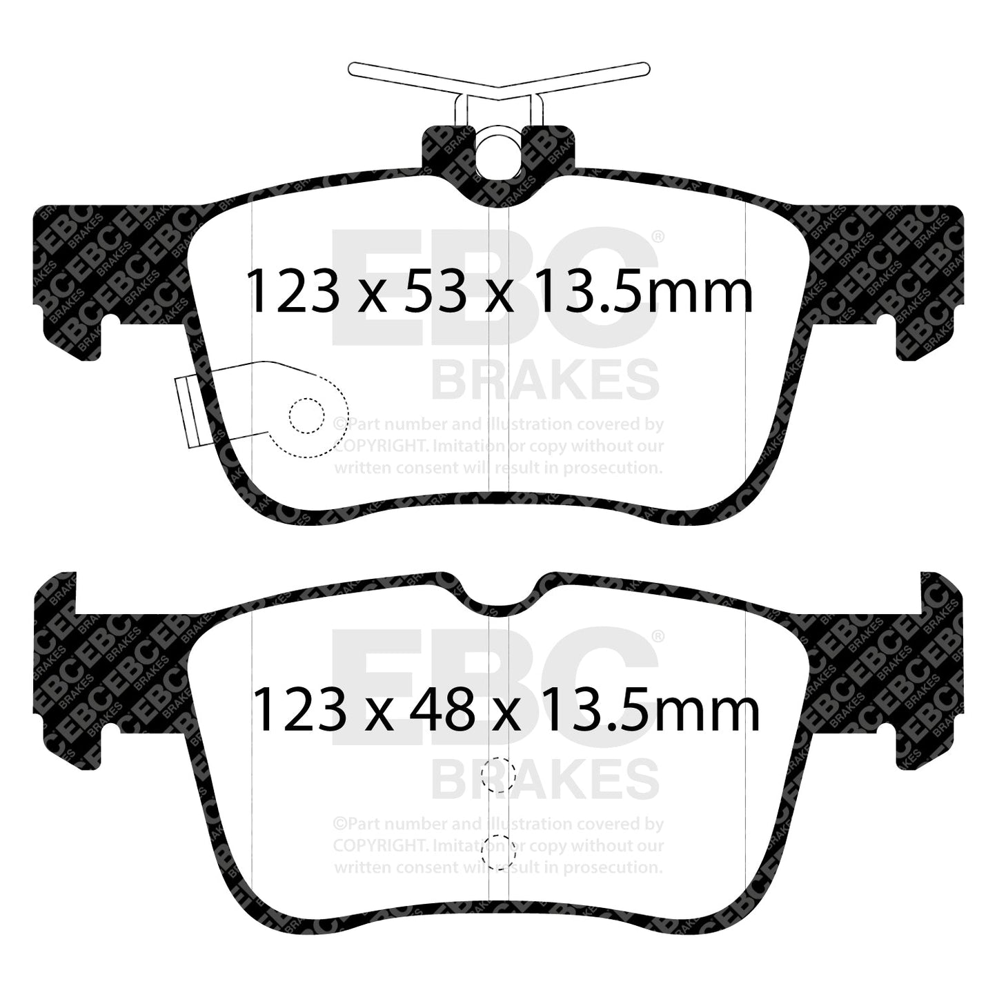 EBC Brakes Pad and Disc Kit (PD06KR474)
