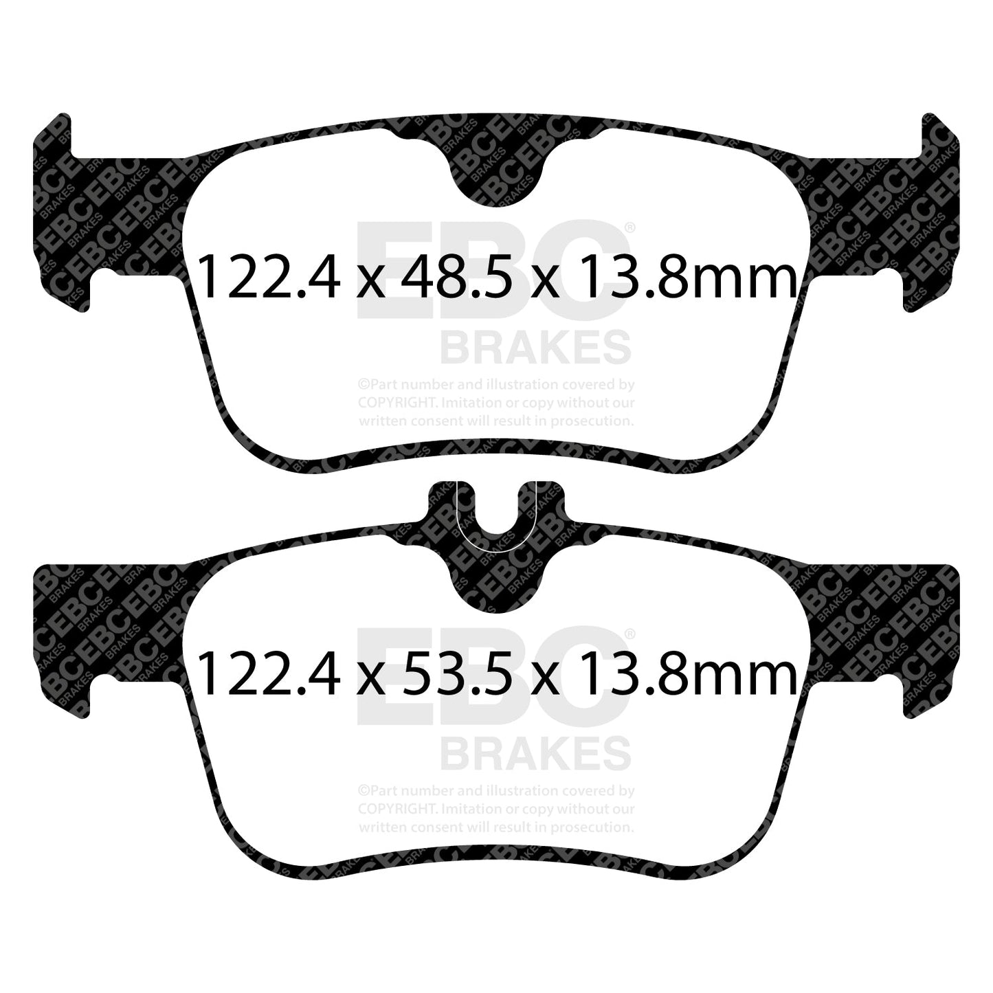 EBC Brakes Pad and Disc Kit (PD04KR660)