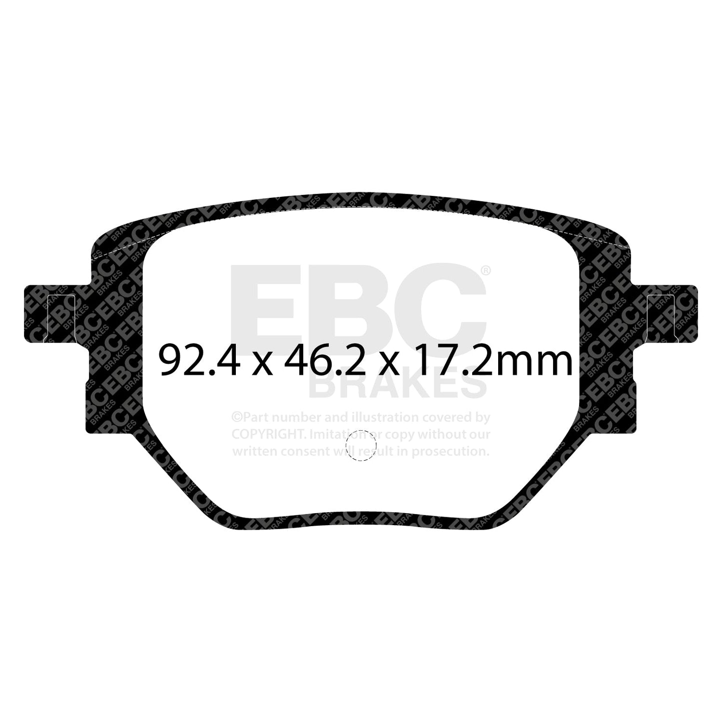 EBC Ultimax Brake Pad OE Replacement Set (DPX2428)
