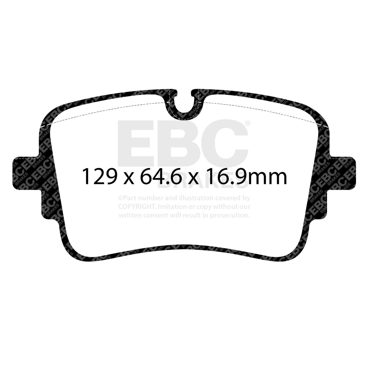 EBC Redstuff Brake Pad 3000 Series Sport Set (DP32456C)