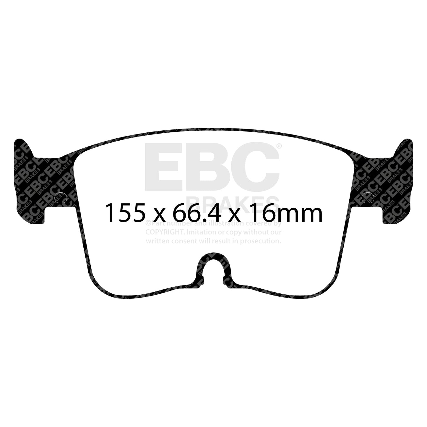 EBC YellowStuff Fast Road & Track Day Brake Pads (DP42479R)
