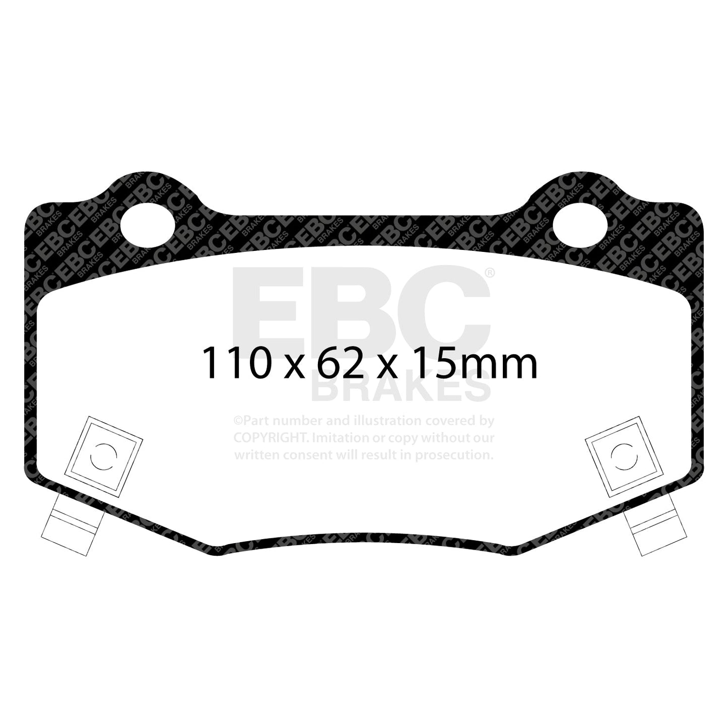 EBC Brakes Pad and Disc Kit (PD04KR663)