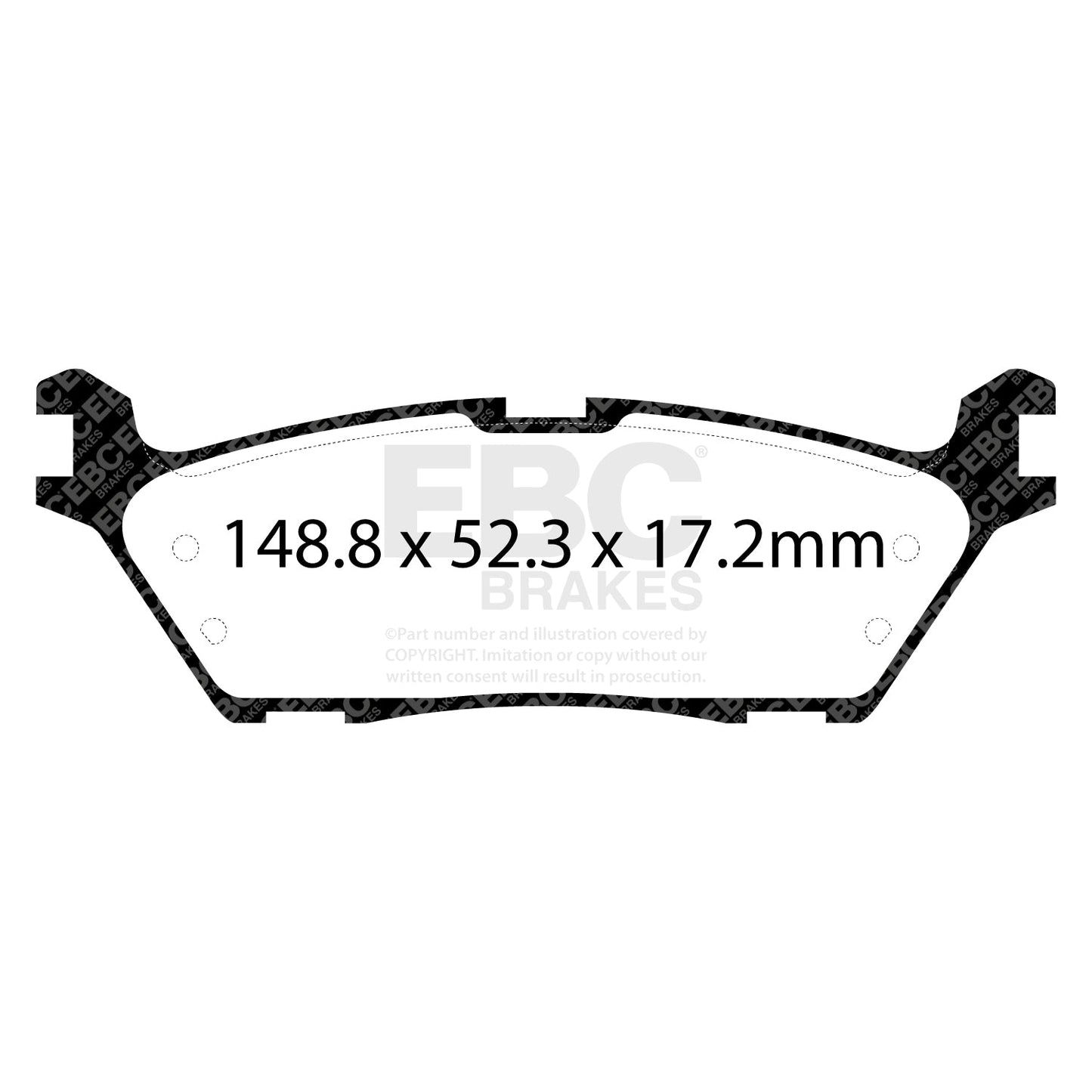 EBC Brakes Pad and Disc Kit (PD03KR951)