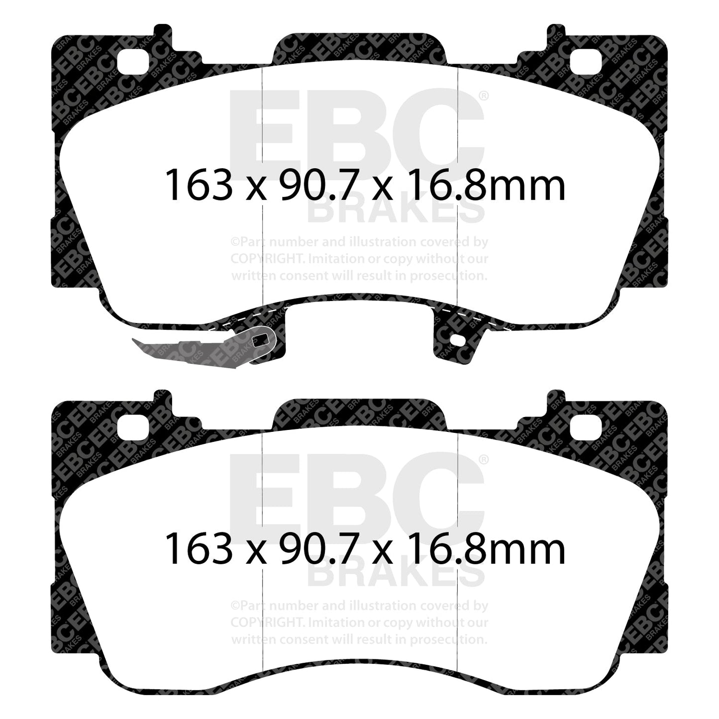 EBC Brakes Pad and Disc Kit (PD13KF876)