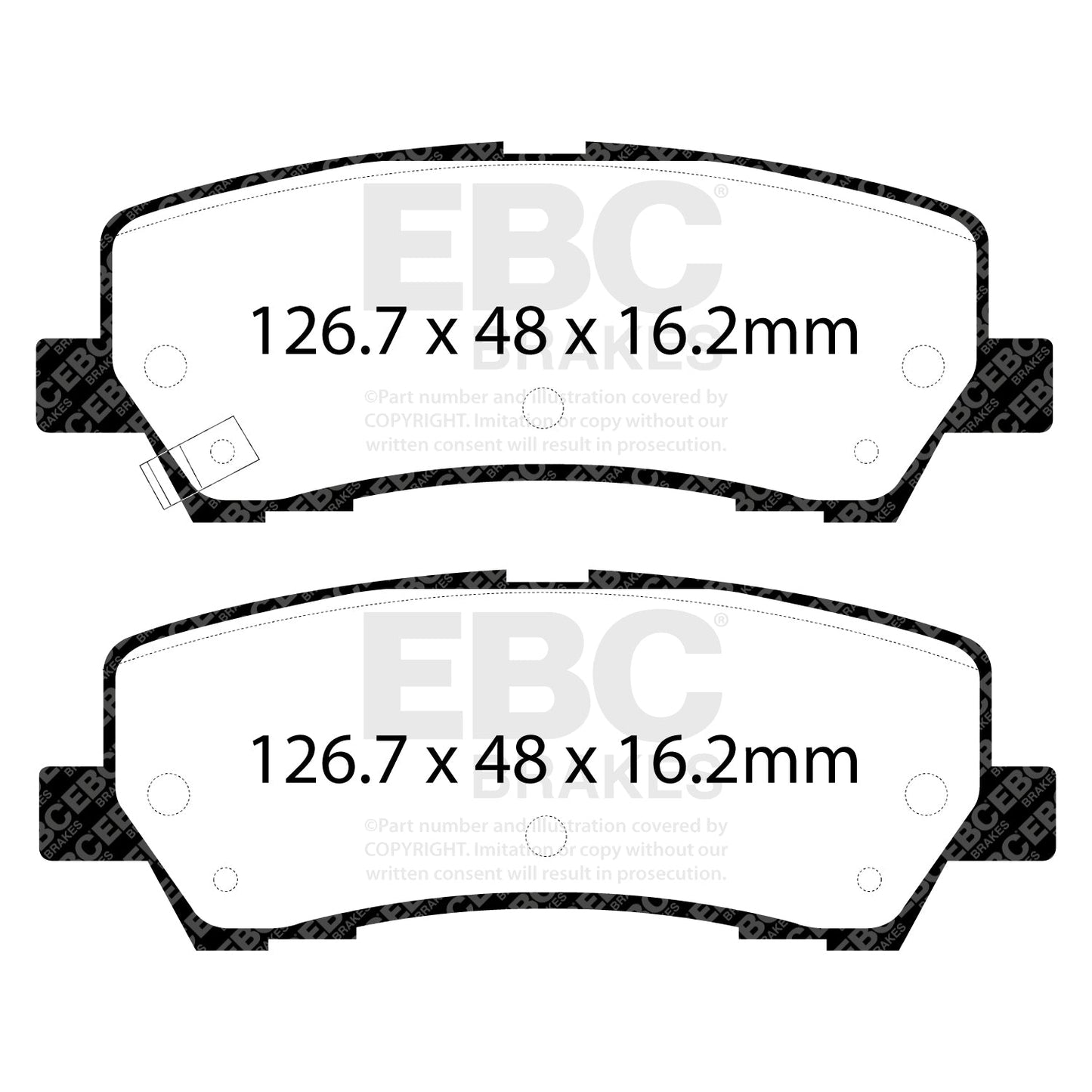 EBC Brakes Pad and Disc Kit (PD09KR665)