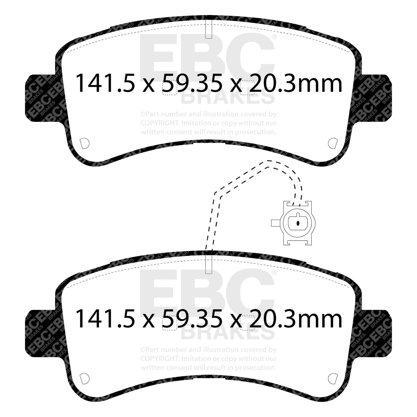 EBC Brakes Pad and Disc Kit (PDKR1116)