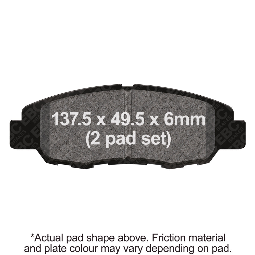 EBC Brakes Ultimax Pad and Plain Disc kit (PDKR1148)
