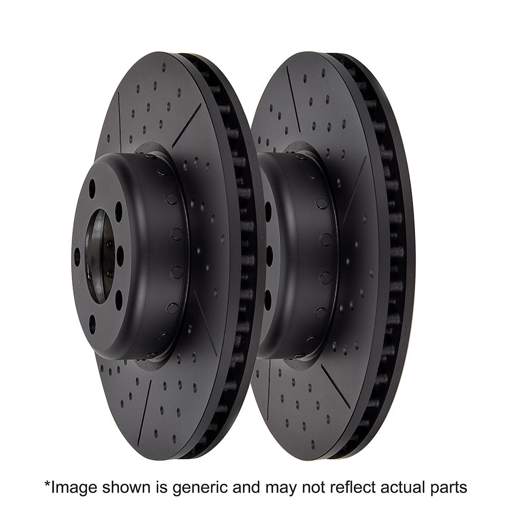 EBC GD Series Slotted and Dimpled Sport Discs (Pair) (GD2067R)
