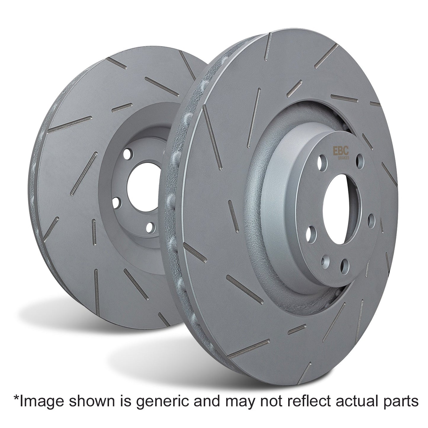 EBC USR Series Fine Slotted Discs (Pair) (USR1515)