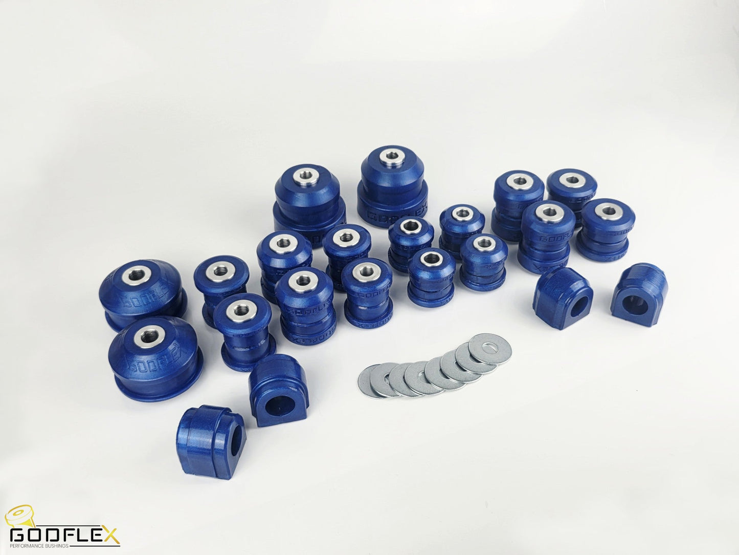 VW Golf MK7 / 7.5 R (2012-2019) Full Front & Rear Suspension Arms & Anti Roll Bar Bushes