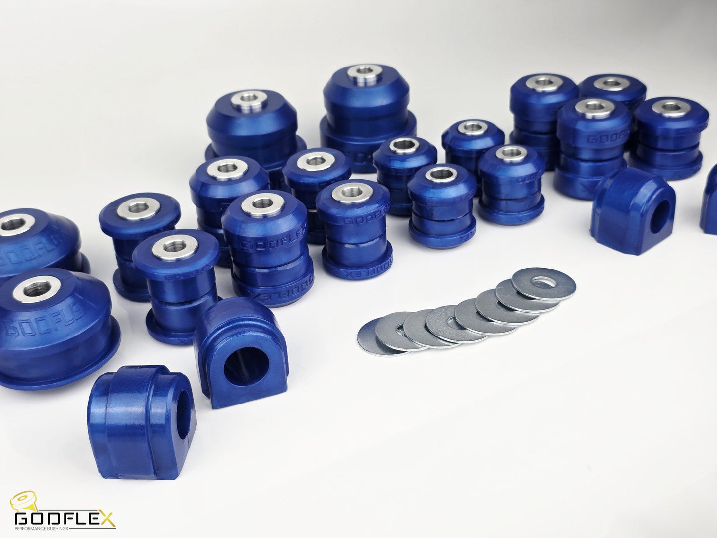 VW Golf MK7 / 7.5 R (2012-2019) Full Front & Rear Suspension Arms & Anti Roll Bar Bushes
