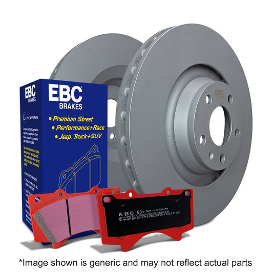 EBC Brakes Orangestuff Pad and Plain Disc kit (PD05KR066)