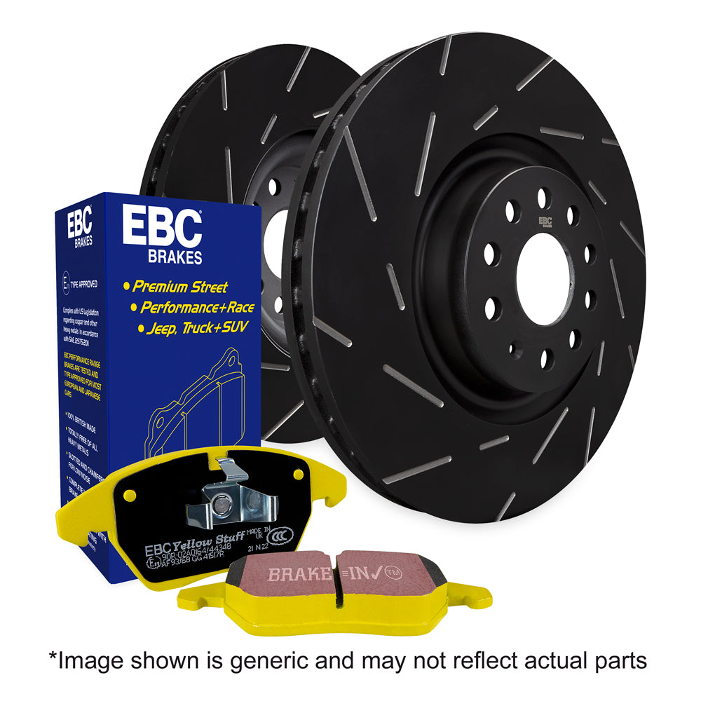 EBC Brakes Pad and Disc Kit (PD08KF421)