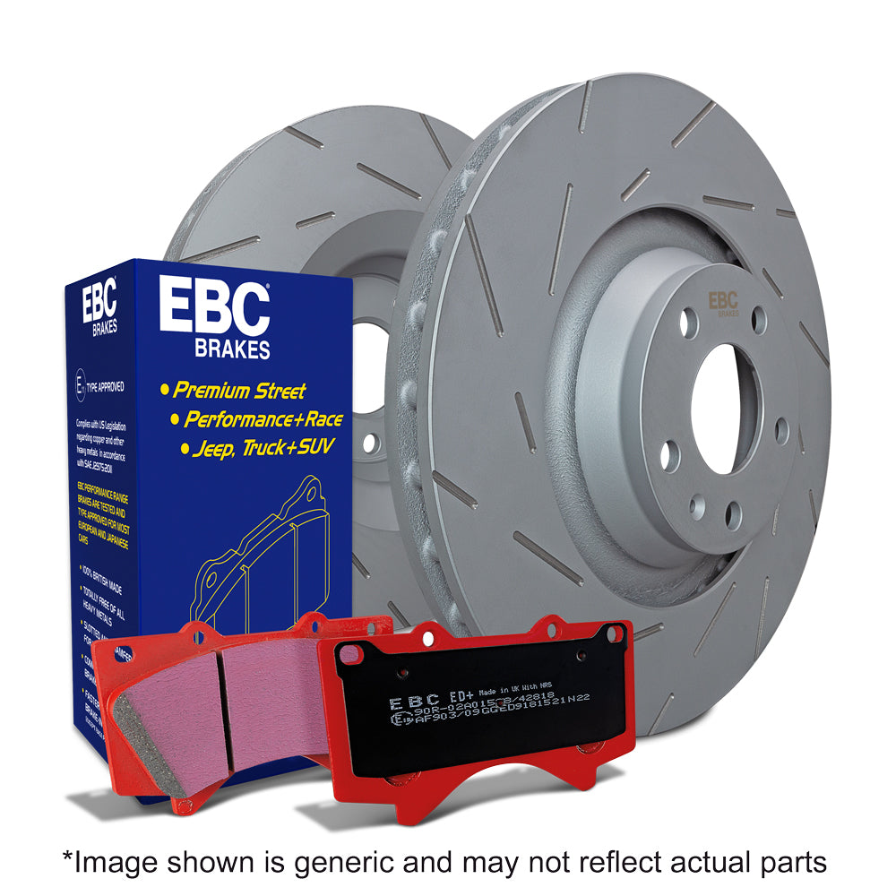 EBC Brakes Orangestuff Pad and USR Disc kit (PD10KR066)
