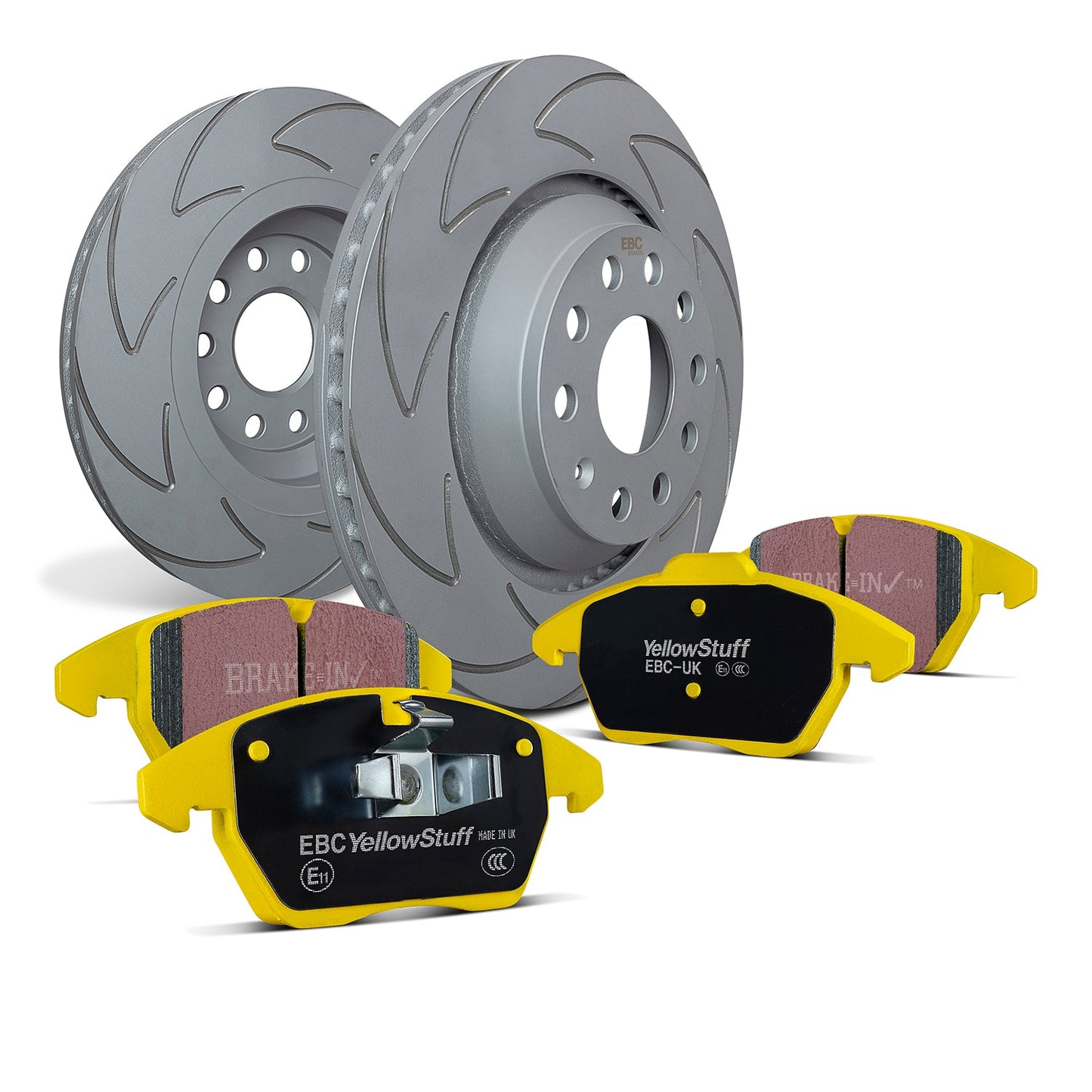 EBC Brakes Yellowstuff Pad and BSD Disc Kit (PD18KF124)