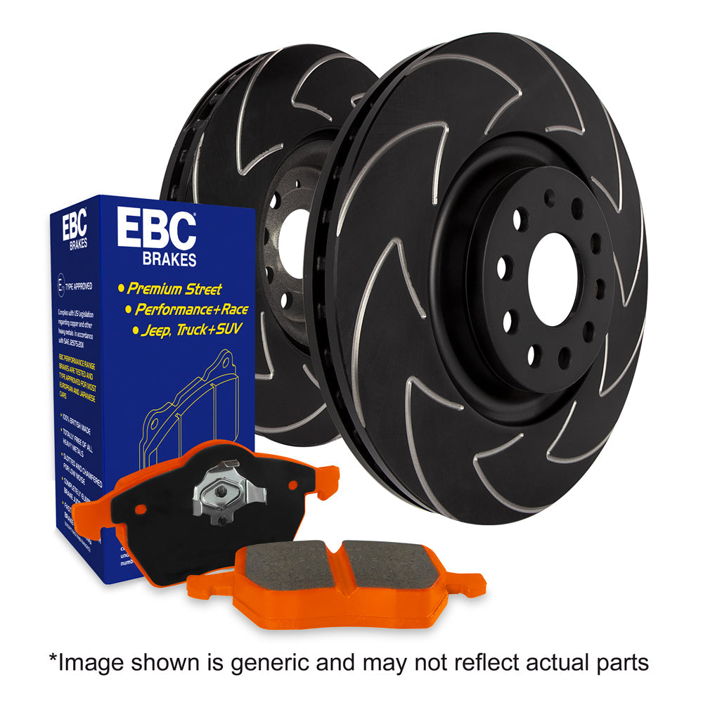EBC Brakes Orangestuff Pad and BSD Disc Kit (PD20KF1116)