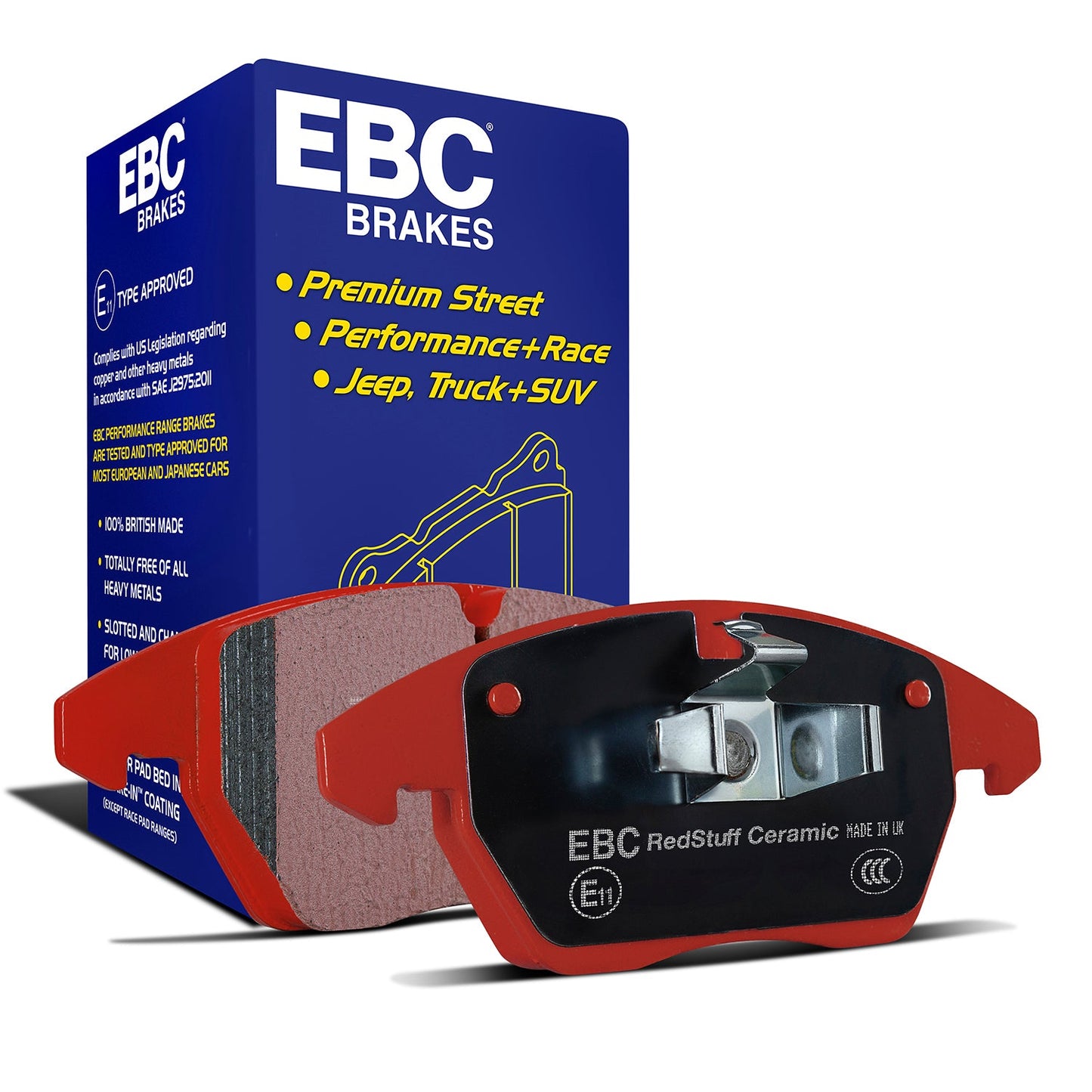EBC Redstuff 3000 Series Sport Brake Pad Set (DP31931C)