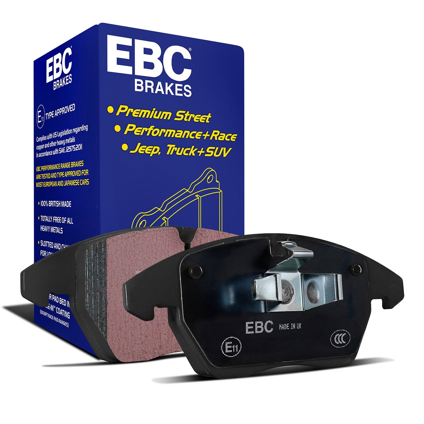 EBC Ultimax OE Replacement Brake Pad Set (DP1588)