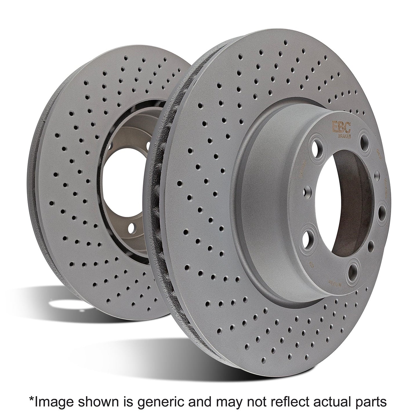EBC D Series Premium OE Replacement Discs (Drilled) (Pair) (D1174D)