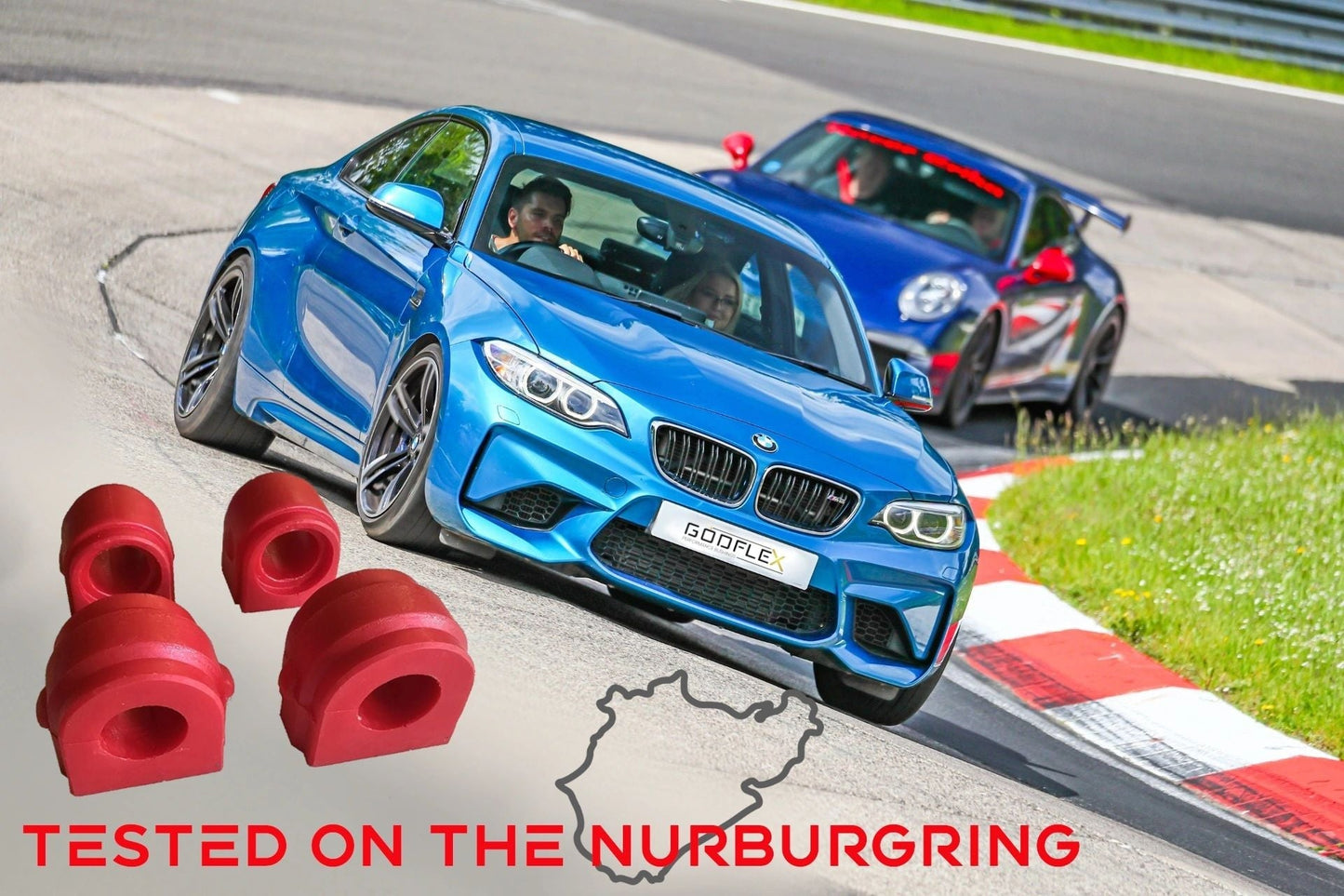 BMW M3 F80 (2014-2018) Front & Rear Anti-Roll Bar Bushes 28/25mm