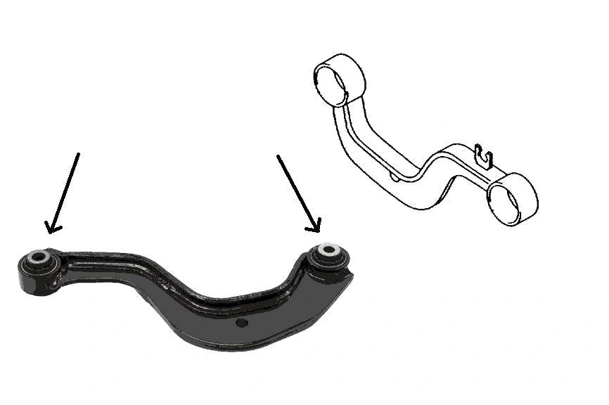 SEAT Altea / Alhambra / Toledo Rear Upper Link Suspension Arm Bushes