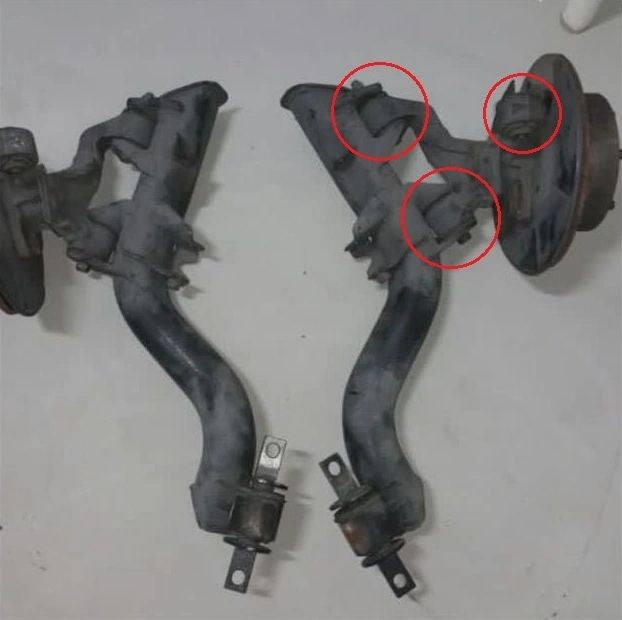 Honda CR-V (2002-2006) Front and Rear Suspension Arm Bushes (Performance Series)
